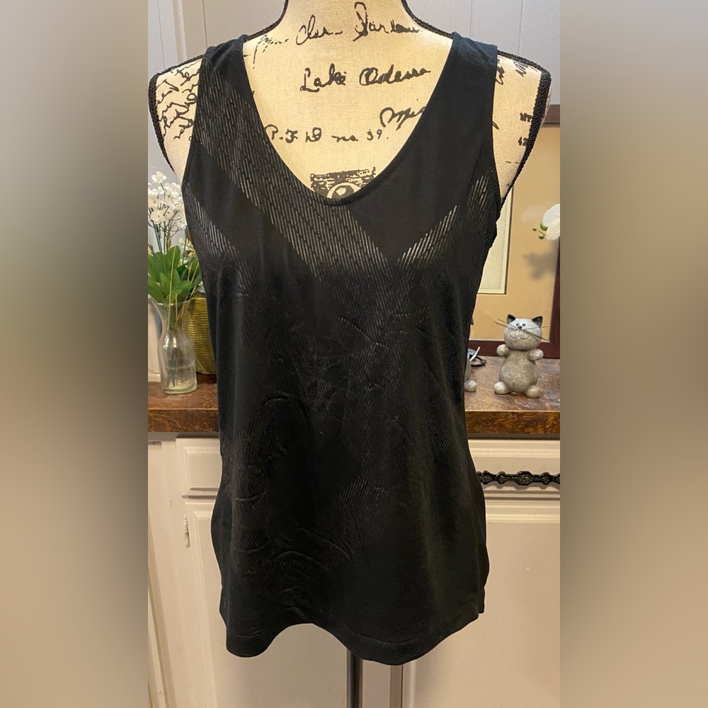 Armani Exchange Black Tank Top